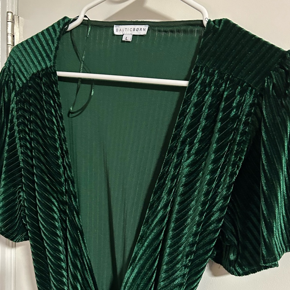 Baltic Born Andi Dress - Emerald Green, Size L